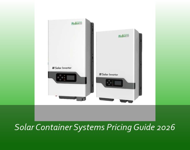 Solar Container Systems Pricing Guide 2026